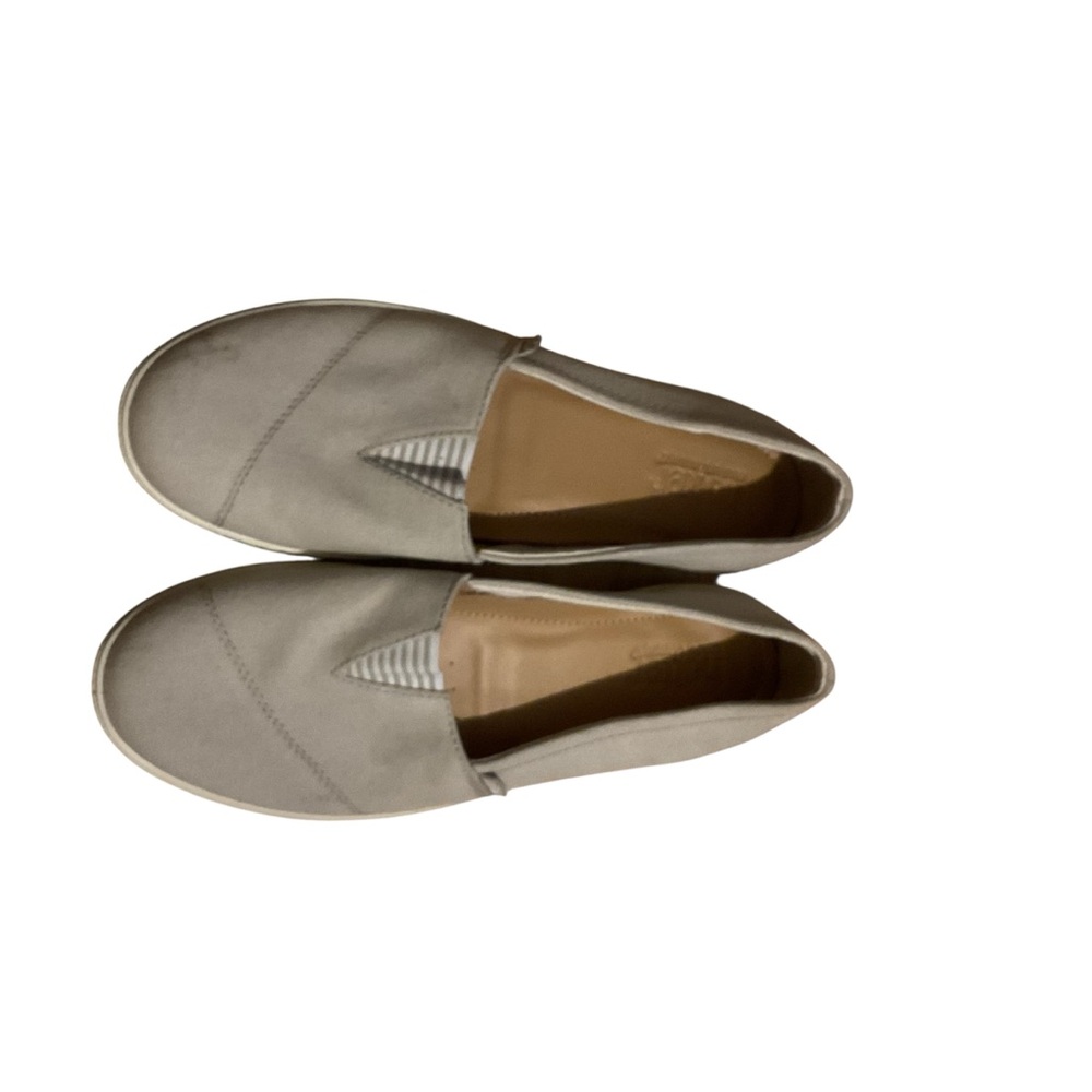 Hotter Canvas Slip-On Shoes US 7 Comfort Flats
